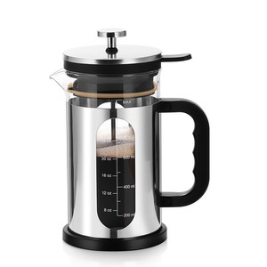 Vente en gros de cafetières portables en verre borosilicate avec filtre, très demandées - Product Image 3