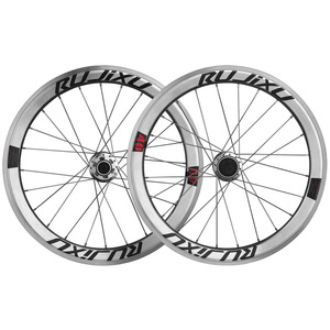 Jeu De 2 Roues Pliantes 20 Pouces Pour VTT/BMX - Compatibles Frein à Disque, Jantes Aluminium - Neuves