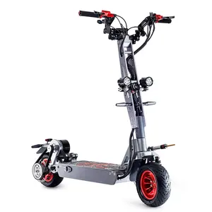 Angelol-patinete eléctrico todoterreno para adultos, scooter de montaña con cinturón de transmisión, 6000W, precio al por mayor