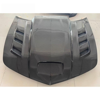 Capó de Fibra de Carbono Ventilado, Pieza de Repuesto Mejorada para el Chevrolet Camaro de Quinta Generación (2010-2014)