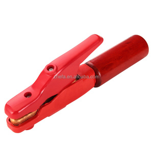 Pince de baguette de soudage en laiton et en fer à l'épreuve de la <span class=keywords><strong>mousson</strong></span> vietnamienne support en bois de 500 ampères support d'électrode à usage industriel - Product Image 2
