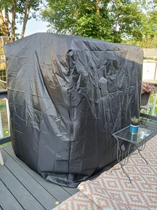 Funda para Silla Columpio de Exterior Moderna <span class=keywords><strong>MUSE</strong></span> 420D de Tela Oxford, Impermeable y Resistente al Sol, Tamaños y Logotipos Personalizados Disponibles - Product Image 5