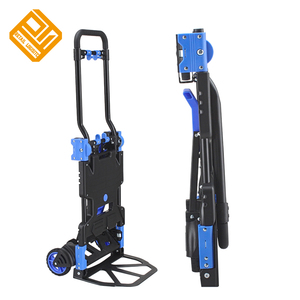 Chariot à main pliable super robuste pour supermarché épicerie et entrepôt pour le déplacement conçu pour l'efficacité - Product Image 5
