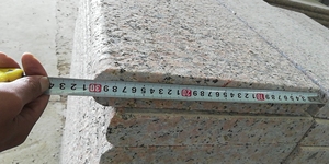 <span class=keywords><strong>Maple</strong></span> <span class=keywords><strong>Red</strong></span> <span class=keywords><strong>Granite</strong></span> gạch đá Nhà cung cấp ngoài trời Non-Slip flamed bullnose cầu thang bước - Product Image 3