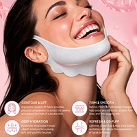 Masque liftant ATOANY Private Label PDRN V-Line au collagène, rétinol et acide hyaluronique pour raffermir et lifter la ligne V et le double menton
