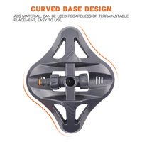 Arroseur de pelouse de jardin Portable à 3 bras de haute qualité 3/4 ''arroseur de jardin modèles en plastique à 360 degrés Jets d'eau personnalisés