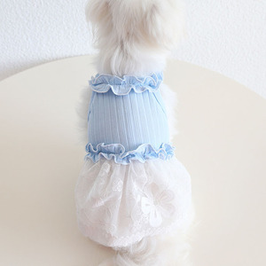 2025 Latest <strong>Graceful</strong> Spring Summer Dog <strong>Pet</strong> Lace Dress - Product Image 2