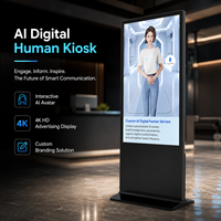 Pantalla Táctil LCD Interactiva de 49 Pulgadas para Interiores, Kiosco Publicitario Digital Independiente, OEM