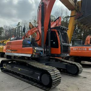 รถขุดดิน Doosan DX 300LC สีแดง อุปกรณ์ก่อสร้างงานหนักสีส้ม - Product Image 3