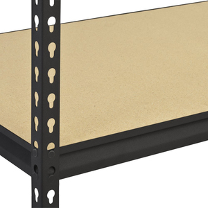 حجم مخصص حماية التآكل 5 أرفف معدنية الحديد تخزين الرف المستخدمة للمستودعات والمرآب - Product Image 6