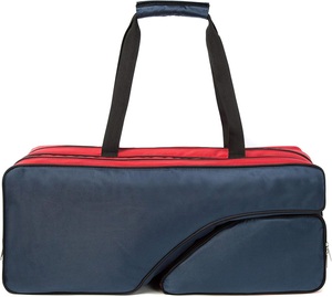 Sac de tennis en nylon balistique de luxe avec compartiment à chaussures, vente en gros directe d'usine, personnalisable OEM ODM, pour commandes en gros - Product Image 4