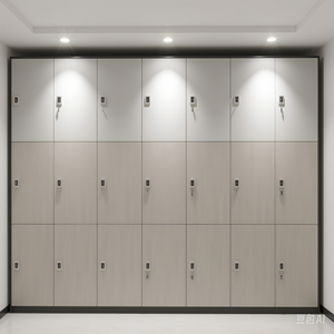 Armario Compacto Laminado de Acero Inoxidable Moderno y Ecológico de Doble Puerta, Garantía de 5 Años, Resistente a la Humedad, al Fuego y al Agua, Villa 2 Compac - Product Image 6