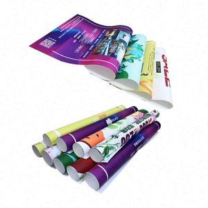 Papier vinyle PVC laminé mat brut conception libre <span class=keywords><strong>pas</strong></span> <span class=keywords><strong>cher</strong></span> personnalisé imprimé feuille impression affiche 50x70 toile impression affiche - Product Image 4