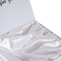 Boîtes cadeaux de luxe personnalisées avec logo imprimé pour perruques, en carton recyclable doublé d'éponge, pour extensions capillaires