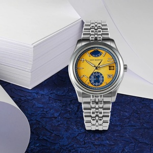 San Martin SN0144DG 39mm Chinese Style Original Design Miyota 9132 Men's Luxury Dress <b>Watch</b> Automatic Mechanical Waterproof 100m - Product Image 3