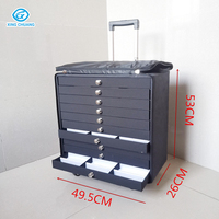 Vente en gros : Valise de présentation pour lunettes, écologique, grande capacité, durable, avec tiroir pour 120 paires de lunettes, portable