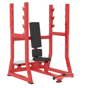 Banc plat de musculation professionnel fabricant d'équipement de gymnastique commerciale