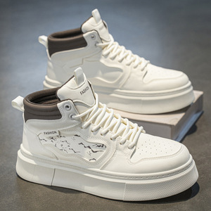 Zapatos Deportivos de Malla para Hombre, Estilo Casual, Color Blanco, Ligeros, a la Moda, para Otoño/Primavera - Product Image 4