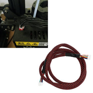 Harnais de câblage principal pour <span class=keywords><strong>Chiron</strong></span>, gaine tissée en nylon, remplacement du faisceau de câbles du hotend pour <span class=keywords><strong>Anycubic</strong></span> <span class=keywords><strong>Chiron</strong></span> - Product Image 3