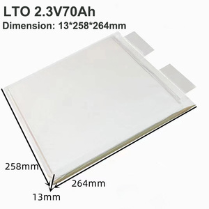 High Discharge 6C 2.3V 66Ah LTO Lithium Battery Semi-solid State NCM Anode Material 10000-Cycle Home Solar Kit Power - Product Image 2