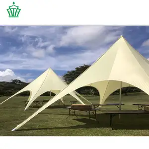 Supplier Best Selling Outdoor 12m Aluminum Pole Spider Star Shaped Tent Suitable For Outdoor