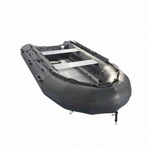 Nuovo Design 2022: Gommone Gonfiabile in PVC Nero con Pavimento in Alluminio, Vendita Calda - Product Image 2