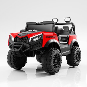   Voiture Électrique pour Enfants Musicale 12V 7Ah Batterie 4x4 Peinte avec Siège en Cuir et Roues en EVA Modèle M32 - Product Image 1