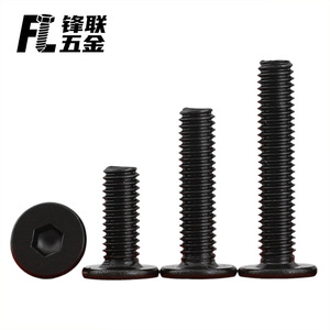 Tornillos de Cabeza Plana Hexagonal Fenglian de Acero Inoxidable 304, Negros, M2 M8, Grado A, Uso Estándar - Product Image 2