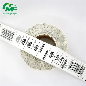 Shipping Thermal Label Airline Paper Numbers Hang Materials Maker Loops Bag Transparent Loop Price With Luggage Tag Custom Logo