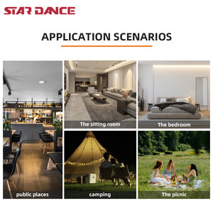 Quạt đứng năng lượng mặt trời sạc lại được với giá đỡ tấm pin mặt trời, quạt điện nhựa chạy bằng năng lượng mặt trời - Product Image 5