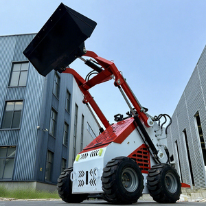 Pengiriman Cepat Harga Terjangkau <span class=keywords><strong>Loader</strong></span> Profesional dengan Aksesoris Bucket Diesel Mini <span class=keywords><strong>Skid</strong></span> Steer Wheel dan Track <span class=keywords><strong>Loader</strong></span> - Product Image 3