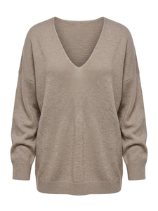 Suéter de Punto con Cuello Alto para Mujer, Informal, de Invierno, Mezcla de Viscosa - Product Image 2