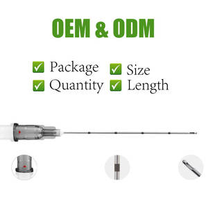 เข็มฉีดยาไมโครแคนนูลาขั้นสูง ปลายทู่ ขนาด 38 มม. 50 มม. 70 มม. รับผลิตตามสั่ง - Product Image 4