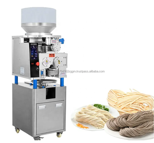 Machine à nouilles fraîches commerciale entièrement automatique avec moteur, capacité de 50 kg/h pour les restaurants, la vente au détail et les petites entreprises - Product Image 1