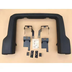 Nuovo Kit Carrozzeria con Accessorio di Potenziamento per Paraurti Anteriore Nero per Modelli Land Rover <span class=keywords><strong>Defender</strong></span> 90/110 Vecchie Versioni Accessorio per Esterni - Product Image 3