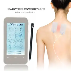 Machine multifonctions de thérapie tens ems, écran tactile, 12modes, stimulateur musculaire