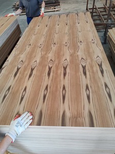 Chapa de teca natural de 3mm y 5mm, hojas de contrachapado marino con cara de Okoume rojo para piel de <span class=keywords><strong>puerta</strong></span> de muebles - Product Image 2