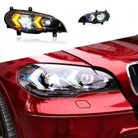 Pour X5 E70 07-13 : Kit de modernisation des phares en LED avec double lentille 12V 6000K