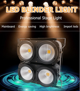 หลอดไฟ COB แบบสี่ดวง อายุการใช้งานยาวนาน พร้อมระบบควบคุมแสงแบบ Dmx512  ควบคุมการหรี่แสงได้ด้วยเสียง แสงสีขาวอบอุ่น สำหรับติดตั้งแขวนในงานคอนเสิร์ต - Product Image 6