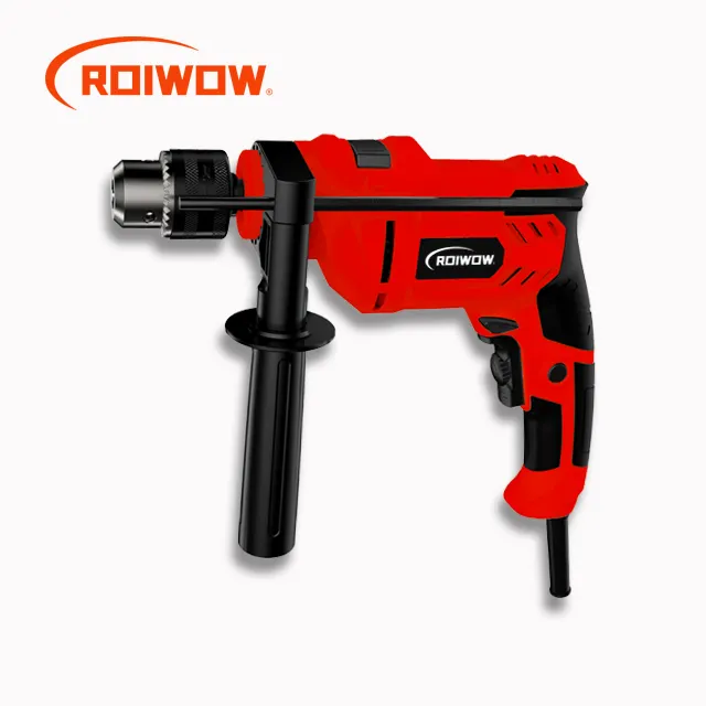 650W Power Hammer Drill Professional Electric Power Tools Wood/Steel/Concrete 13mm Portable Hand Electric Impact Drill Machine