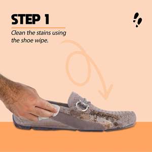 Renovador de color marrón claro con 2 toallitas limpiadoras para zapatos de gamuza, nobuk y tejido de malla, revitalizador de color sin agua - Product Image 3