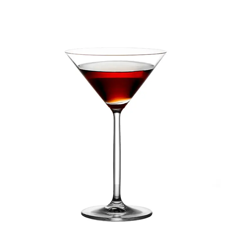 DELI 230ml 7.8oz Gift Decorating Lead Free Crystal Martini Glass Stemware Wine Glass