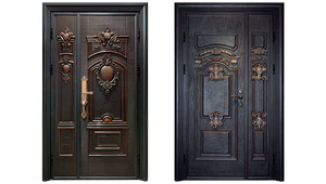 Porte coulissante automatique antivol en aluminium massif pour cour, <span class=keywords><strong>avec</strong></span> un design moderne et une protection anti-corrosion - Product Image 2