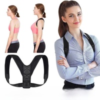 Ceinture de Correction Posturale Unisexe Ajustable pour le Haut du Dos, les Épaules et les Lombaires, Protection de la Clavicule et de la Colonne Vertébrale pour Hommes et Femmes