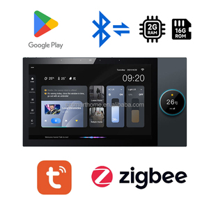 Pannello di Controllo Smart <span class=keywords><strong>Home</strong></span> Touch Screen da 10 Pollici, Sistema <span class=keywords><strong>Gateway</strong></span> Multifunzione Tuya con Musica di Sottofondo e Automazione Domestica <span class=keywords><strong>Zigbee</strong></span> - Product Image 2