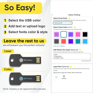 1 Pezzo <span class=keywords><strong>Chiavetta</strong></span> USB Personalizzabile con Logo Aziendale, Forma di Chiave, 4GB 8GB 16GB 32GB 64GB, Penna USB 2.0, Memoria Flash - Product Image 4
