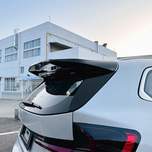 Aileron de coffre arrière BMW X1 iX1 U11 2023+ Noir Piano Texture Fibre de Carbone ABS Style Bec de Canard Modification Extérieure - Product Image 2