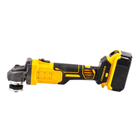 Ensemble d'outils de découpe et de meulage sans fil 20V avec moteur sans balais, batterie au lithium, meuleuse d'angle de 125 mm pour différentes marques