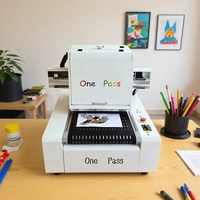 Imprimante jet d'encre industrielle compacte QK-400H ONE PASS pour sacs d'emballage en tissus non tissés