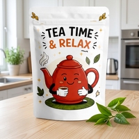 Maßgefertigte Standbeutel für Snacks, Kaffee und Tee Verpackung Großhandel Standbeutel Lebensmittelechte Kaffee- und Tee-Verpackung